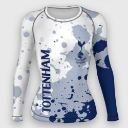 Женский рашгард 3D Tottenham Hotspur Брызги красок