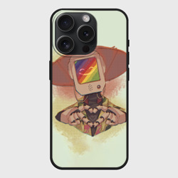 Чехол силиконовый для Apple iPhone 15 Pro матовый Хранитель на позитиве