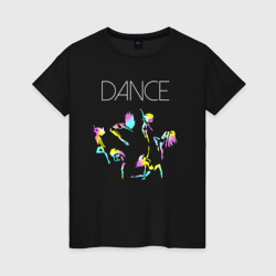 Женская футболка хлопок Танцуй dance