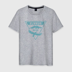 Мужская футболка хлопок Эльбрус 5642 лого