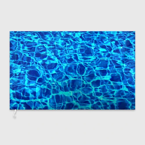 Флаг 3D Текстура поверхности воды