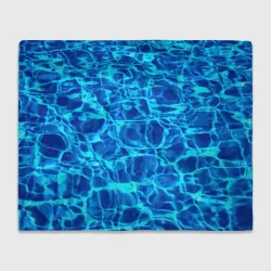 Плед 3D Текстура поверхности воды