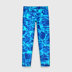 Детские леггинсы 3D Текстура поверхности воды