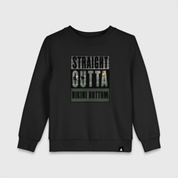 Детский свитшот хлопок Straight Outta Bikini Bottom