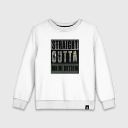 Детский свитшот хлопок Straight Outta Bikini Bottom