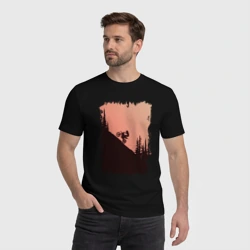 Мужская футболка хлопок Эндуро байкер - фото 2