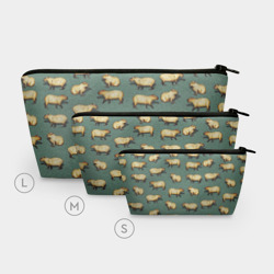 Косметичка 3D Капибары на траве - фото 2