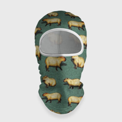 Балаклава 3D Капибары на траве