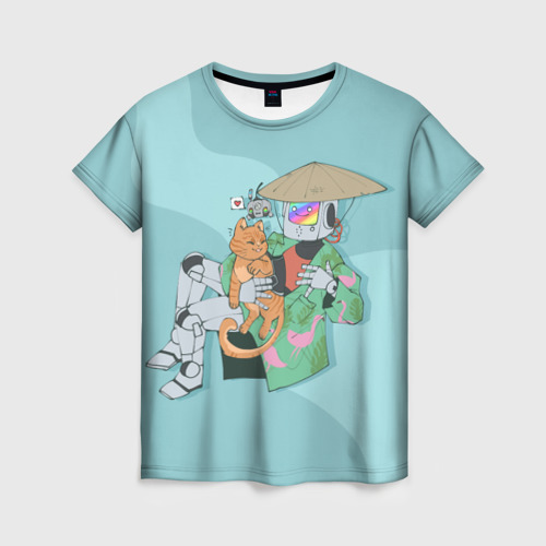 Женская футболка 3D Бродяга с друзьями, цвет 3D печать