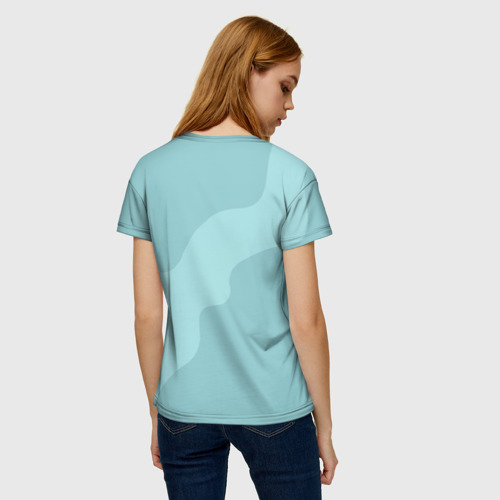 Женская футболка 3D Бродяга с друзьями, цвет 3D печать - фото 4