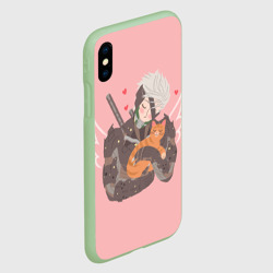 Чехол для iPhone XS Max матовый Райден и Бродяга - фото 2