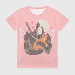 Женская футболка 3D Райден и Бродяга