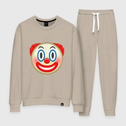 Женский костюм хлопок Эмодзи Клоун