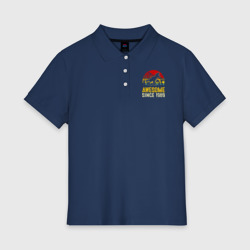 Женское поло хлопок Потрясающий динозавр с 1989 года