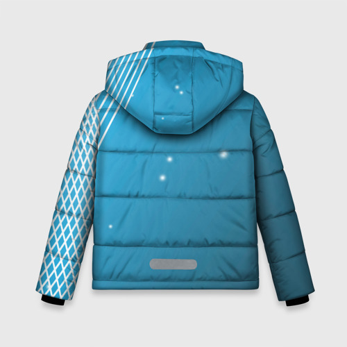 Зимняя куртка для мальчиков 3D Тоттенхэм хотспур Абстракция, цвет светло-серый - фото 2