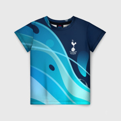 Детская футболка 3D Tottenham Hotspur Абстракция