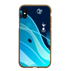 Чехол для iPhone XS Max матовый Tottenham Hotspur Абстракция