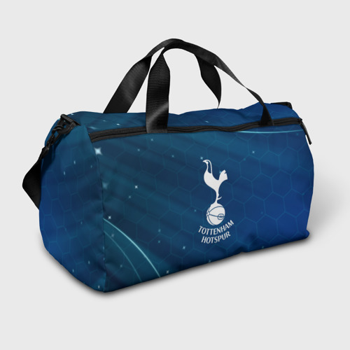 Сумка спортивная 3D Tottenham Hotspur Соты абстракция