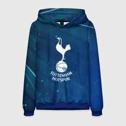 Мужская толстовка 3D Tottenham Hotspur Соты абстракция