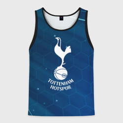 Мужская майка 3D Tottenham Hotspur Соты абстракция