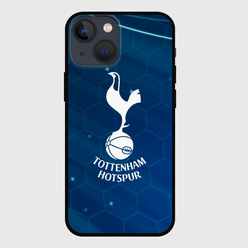 Чехол для iPhone 13 mini Tottenham Hotspur Соты абстракция