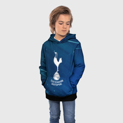 Детская толстовка 3D Tottenham Hotspur Соты абстракция - фото 2