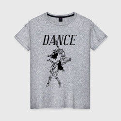 Женская футболка хлопок Dance Go Go