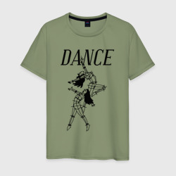 Dance Go Go – Мужская футболка хлопок с принтом купить со скидкой в -20%