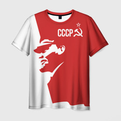 Мужская футболка 3D СССР Владимир Ильич Ленин