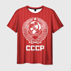 Мужская футболка 3D Герб СССР Советский союз