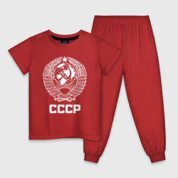 Детская пижама хлопок Герб СССР Союз Советских Социалистических Республик