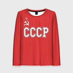 Женский лонгслив 3D Союз Советских Социалистических Республик