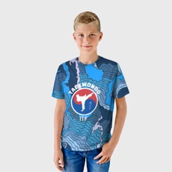 Детская футболка 3D Тхэквондо ITF - фото 2