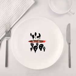 Набор: тарелка + кружка Popular techno music group - фото 2