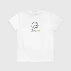 Детская футболка хлопок Gogolь - наш ответ Google - Гоголь