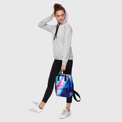 Женский рюкзак 3D с принтом Звездная вспышка, фото #4