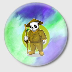 Мудрая Кунг фу панда – Значок с принтом купить