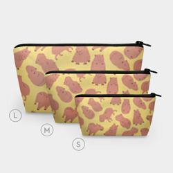 Косметичка 3D Паттенрн из капибар - фото 2