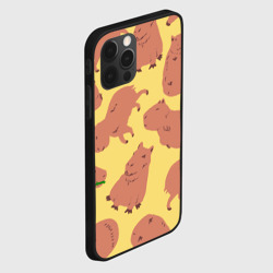 Чехол для iPhone 12 Pro Паттенрн из капибар - фото 2