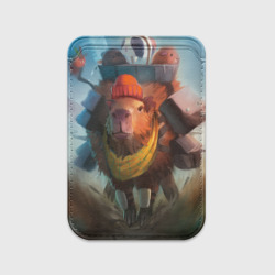 Картхолдер Magsafe магнитный Капибара спешит домой