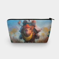 Косметичка 3D Капибара спешит домой