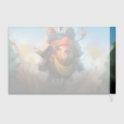 Флаг 3D Капибара спешит домой - фото 2