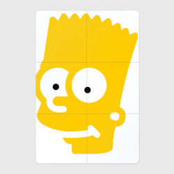 Магнитный плакат 2Х3 Барт Симпсон - голова