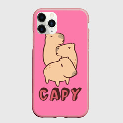Чехол для iPhone 11 Pro Max матовый Capy