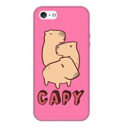 Чехол для iPhone 5/5S матовый Capy