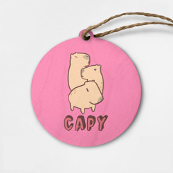 Деревянная игрушка круг Capy