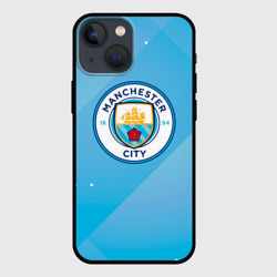 Чехол для iPhone 13 mini Manchester city Абстракция