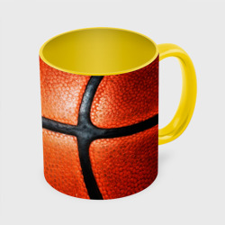 Кружка с полной запечаткой Баскетбольный мяч текстура