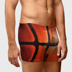 Мужские трусы 3D Баскетбольный мяч текстура - фото 2