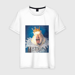 Мужская футболка хлопок Царь капибар